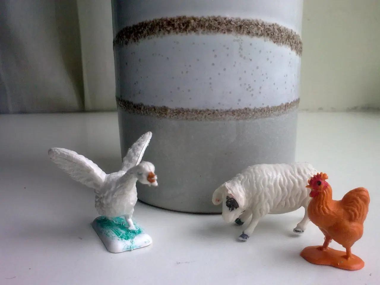 Billede 17 - Hønemor med barnevogn og kyllinger i FIGUR GUL