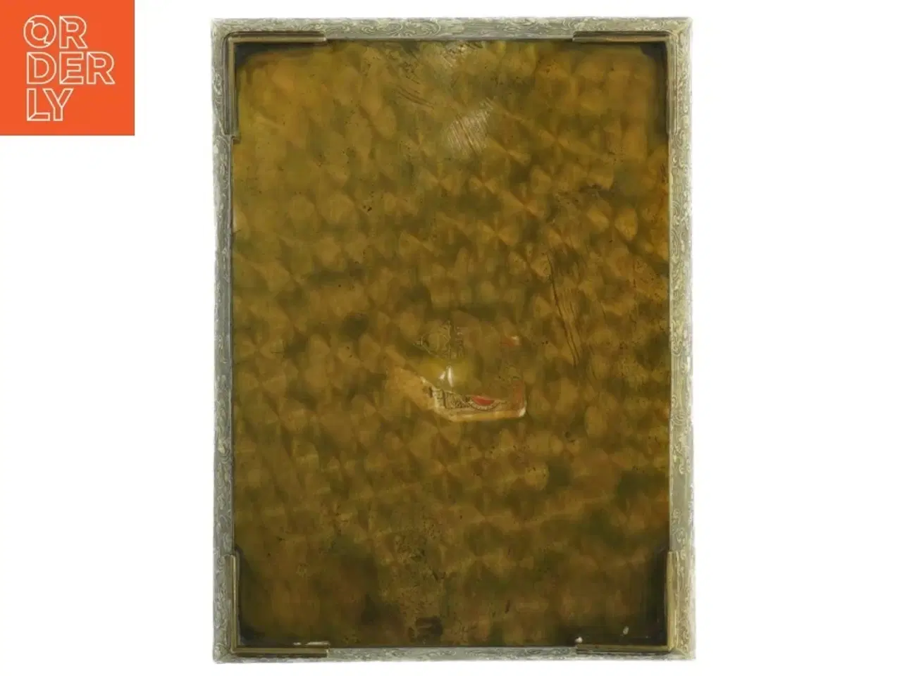 Billede 3 - Dekorativ bronze boks med låg (str. 21 x 16 cm)