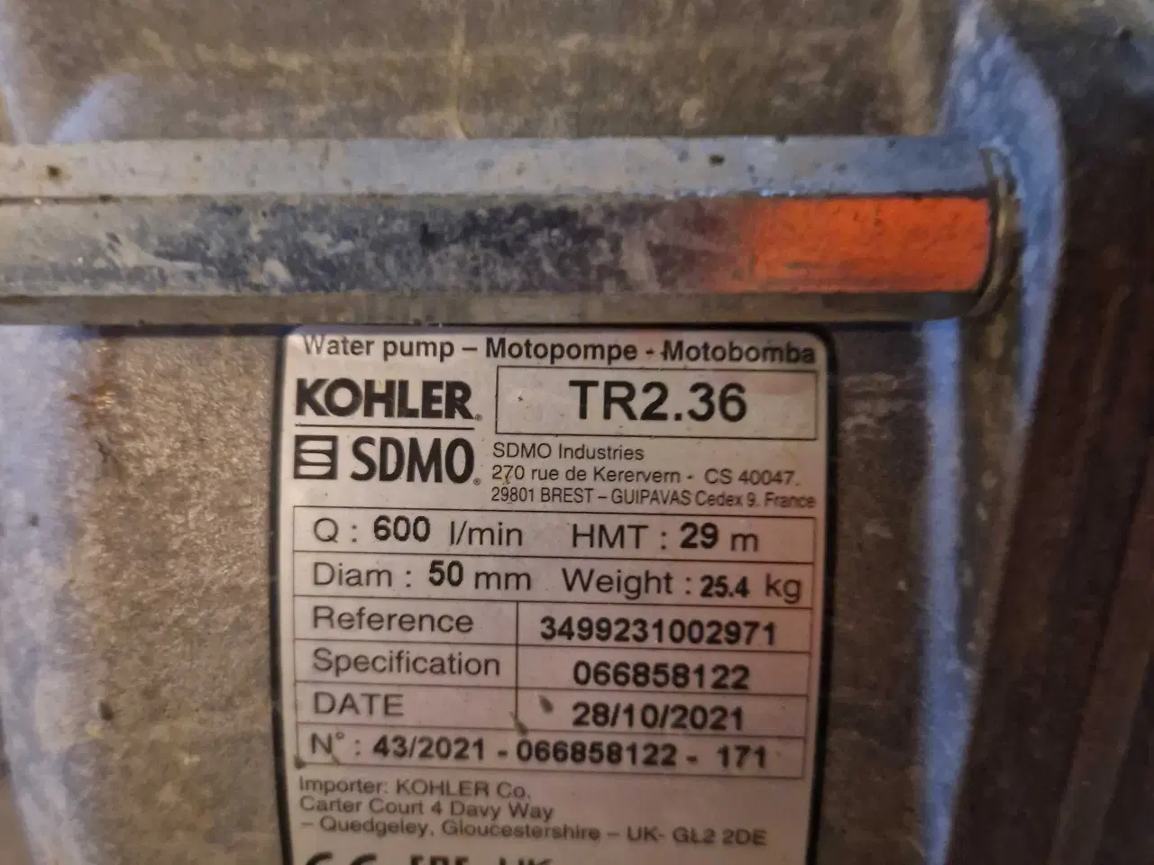 Billede 5 - Benzin vandpumpe 