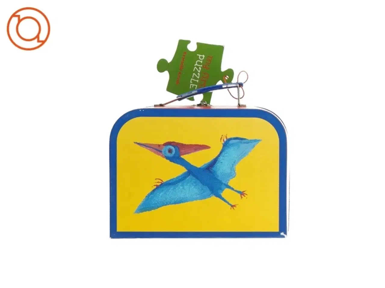 Billede 1 - Kuffert med 3 dino puslespil