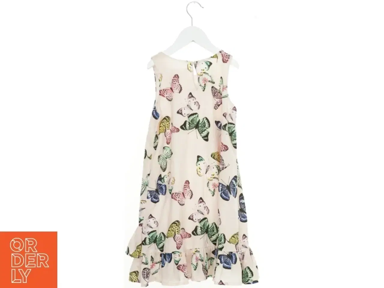 Billede 2 - Sommerkjole med sommerfugleprint fra H&M (str. 128)