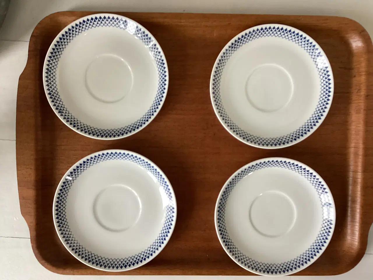 Billede 8 - 4 sæt Lyngby Romber suppekopper 