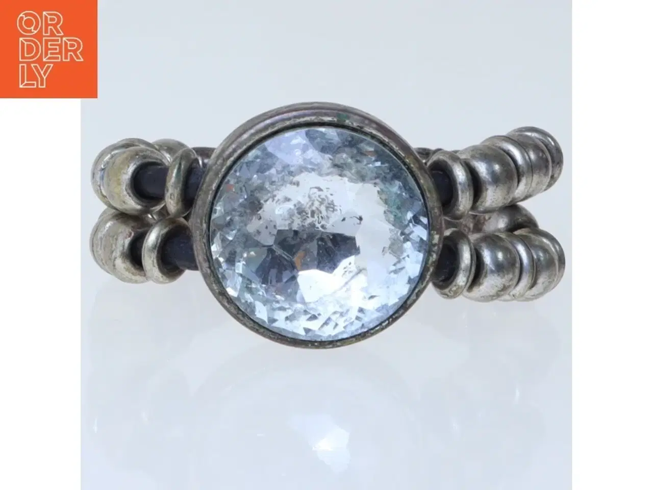 Billede 2 - Armbånd med stor sten (str. Ø 6 cm)