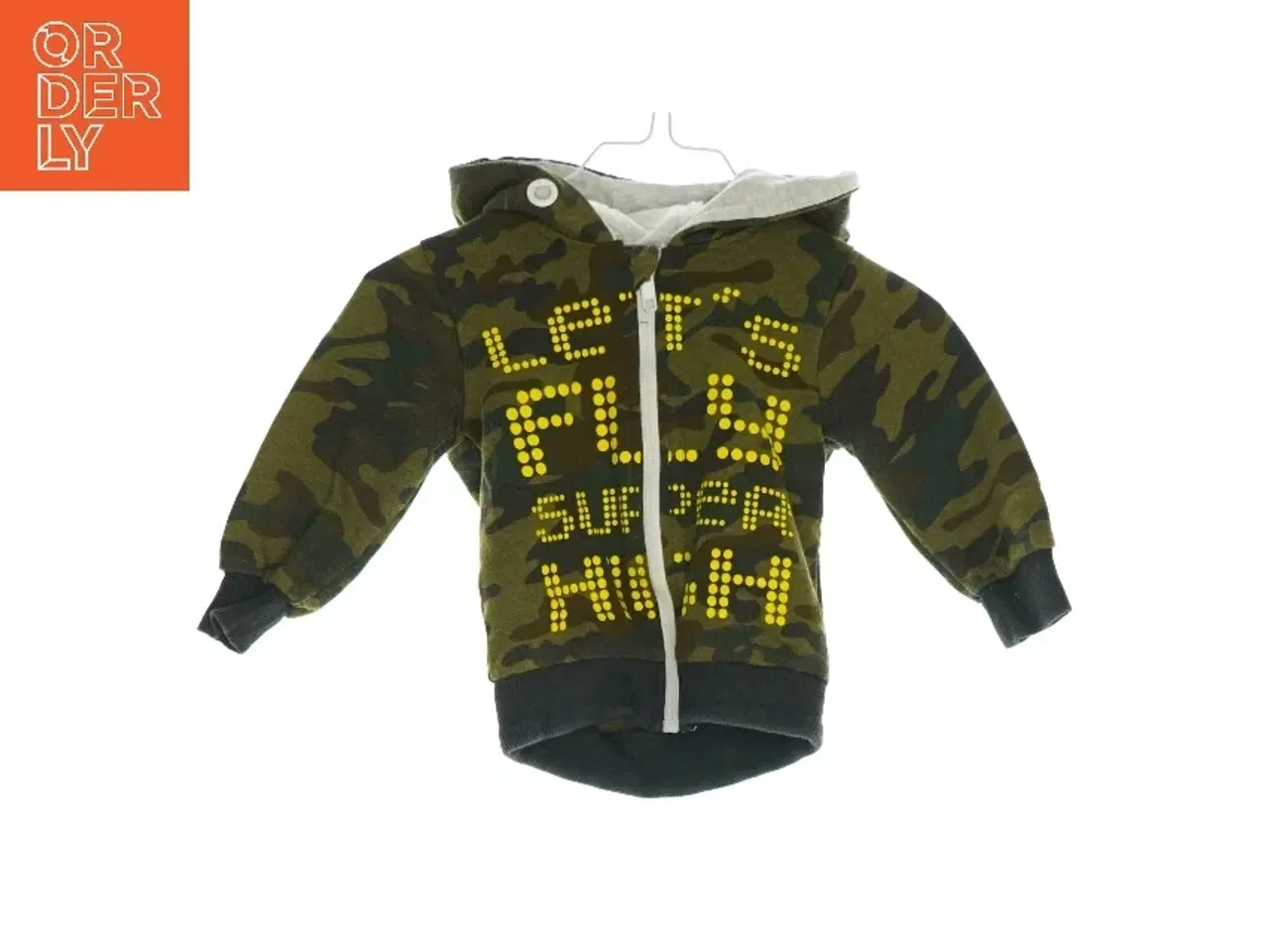 Billede 1 - Hættetrøjen med lynlås fra VRS (Str. 74)