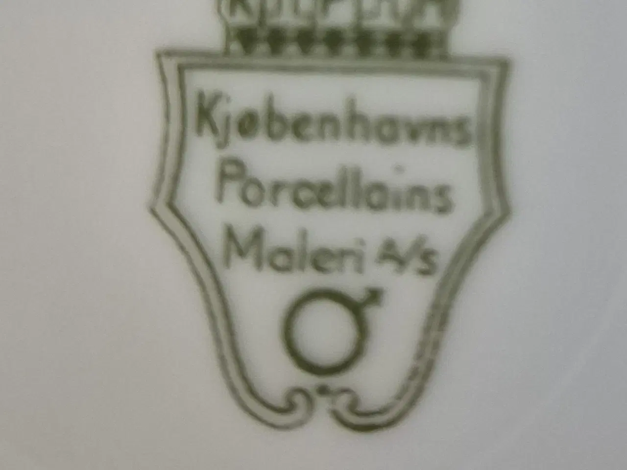 Billede 6 - Porcelæn, Spise - kaffestel, Fredensborg K P M,
