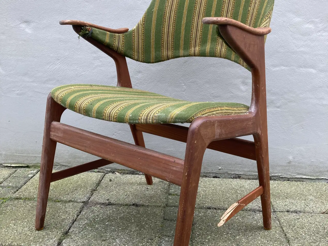 Billede 5 - Hans Olsen Teak Lænestol / armstol fra 60’erne