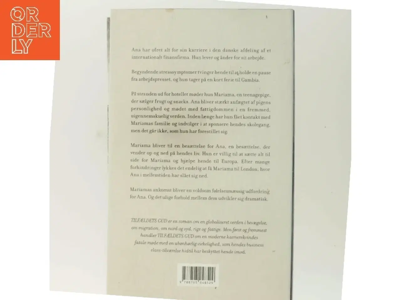 Billede 3 - Tilfældets gud : roman af Kirsten Thorup (Bog)