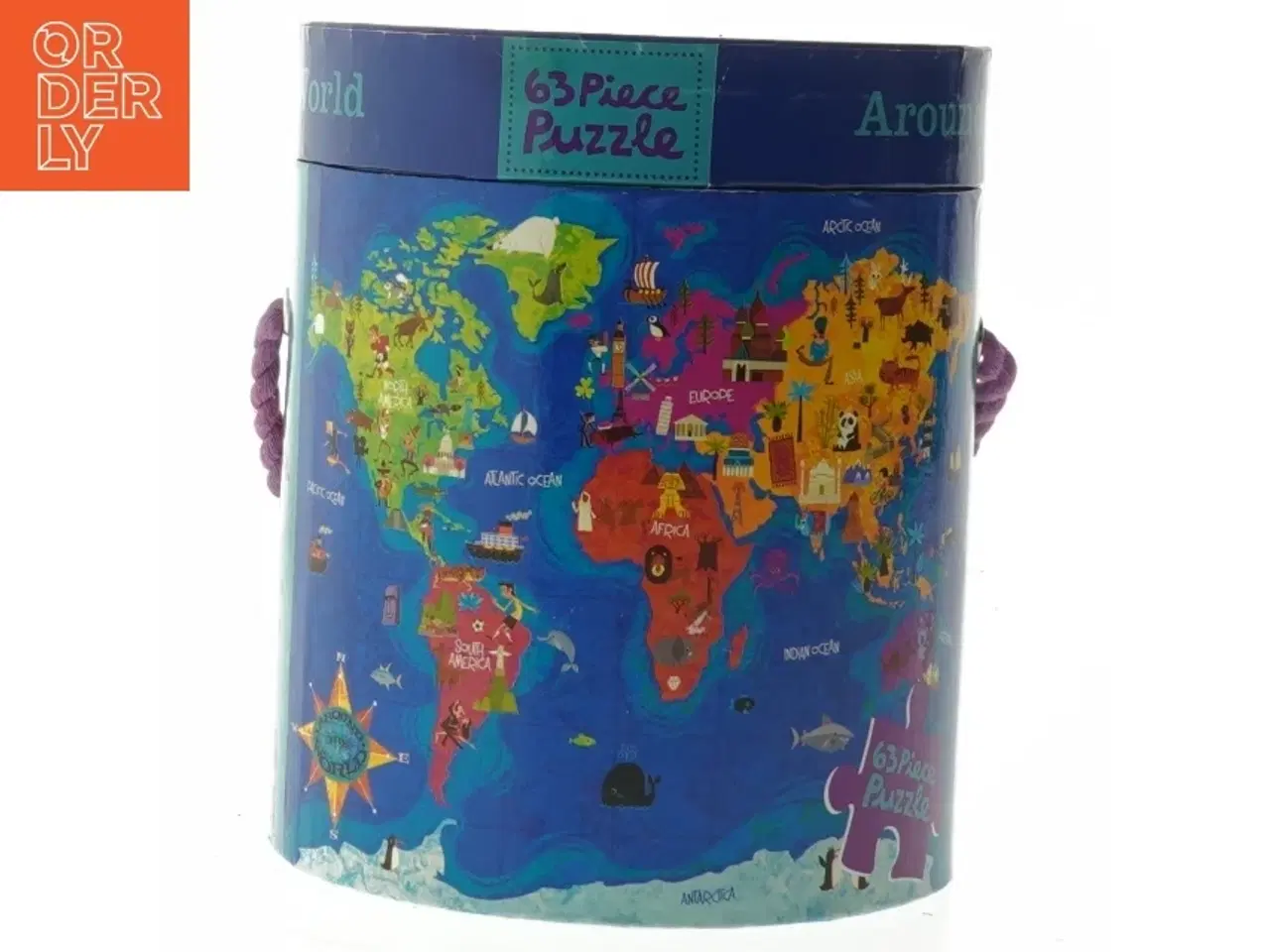 Billede 1 - Puslespil med 63 brikker (str. 63. brikker)