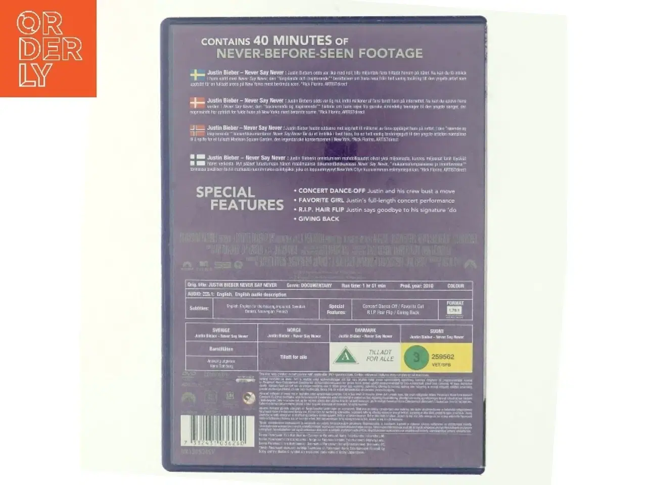 Billede 3 - Justin Bieber Never say never