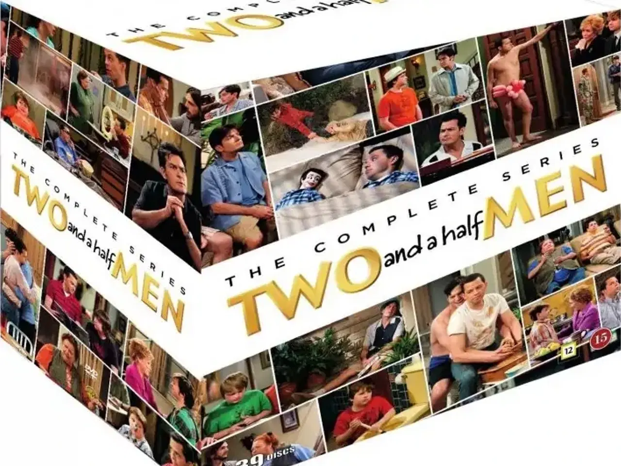 Billede 1 - TWO and a half MEN bokssæt UÅBNET