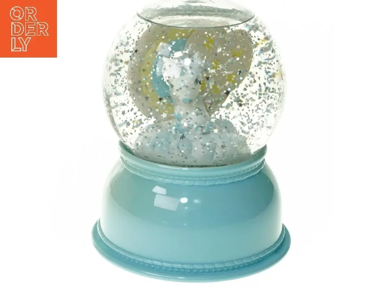 Billede 1 - Sne kugle med enhjørning fra Little Big Room (str. 11 x 14 cm)