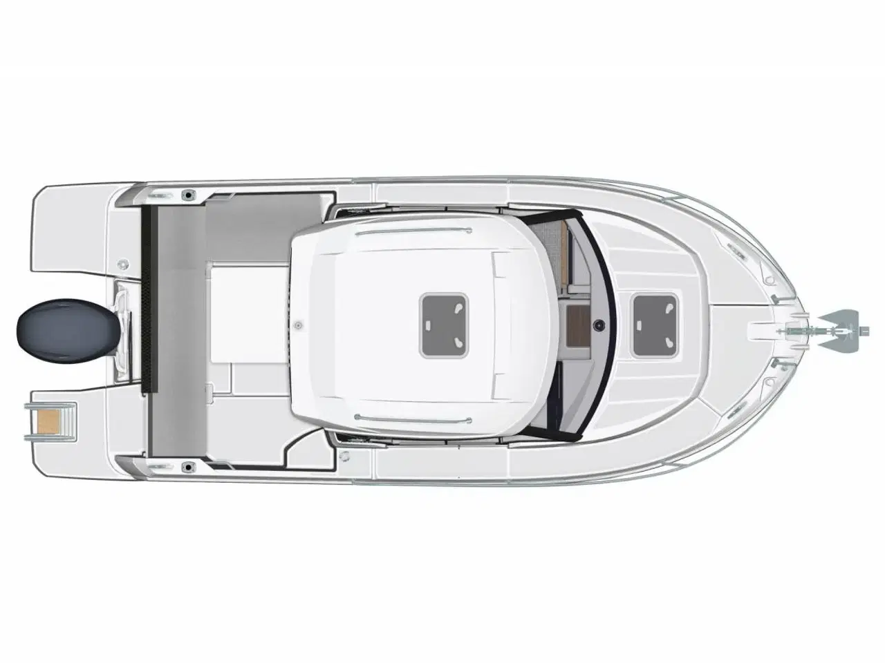 Billede 7 - Jeanneau Merry Fisher 605 Serie 2 - 100HK Yamaha