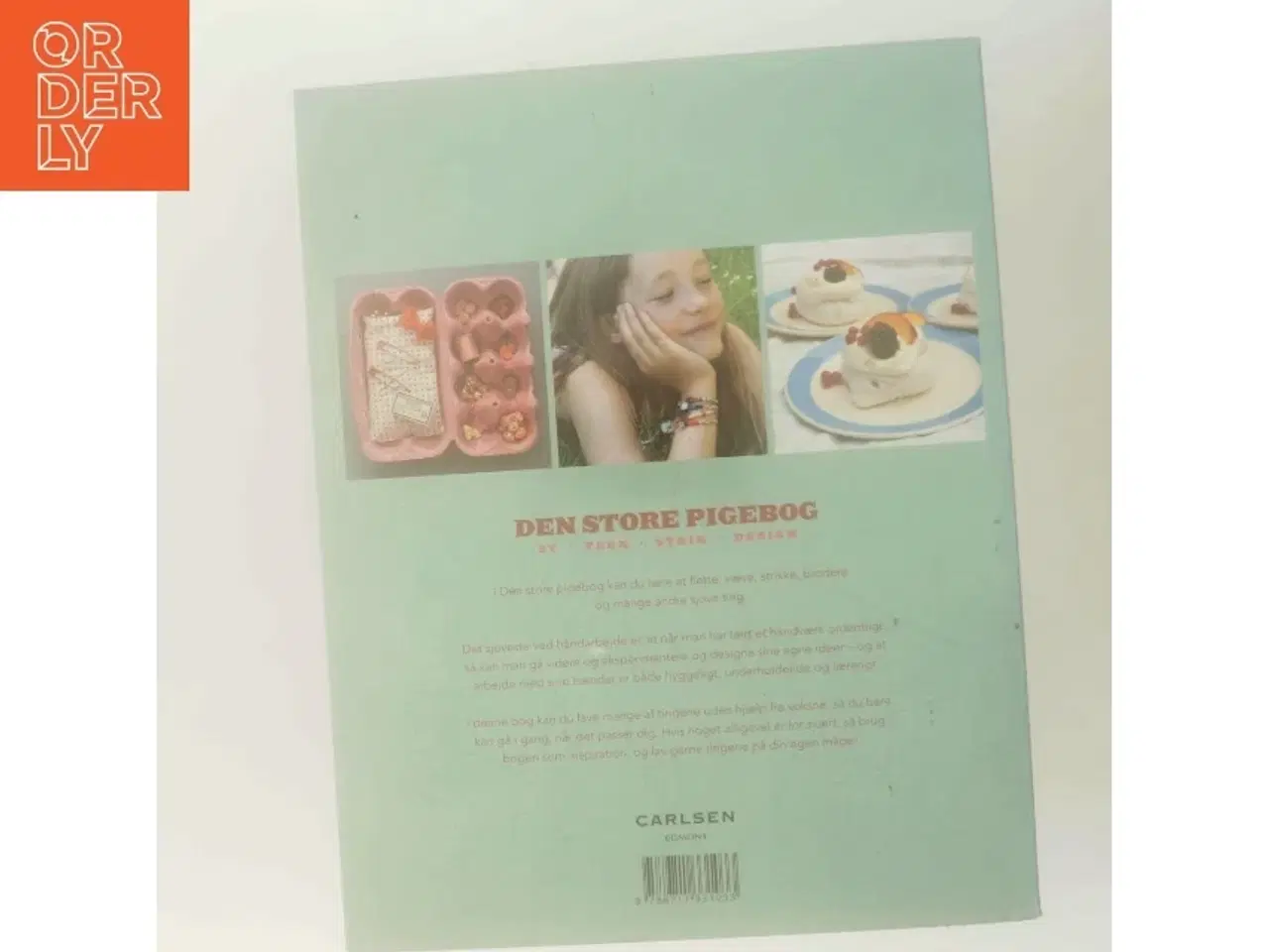 Billede 3 - Den store pigebog: Sy, tegn, strik, design af Sabine Lemire (Bog)