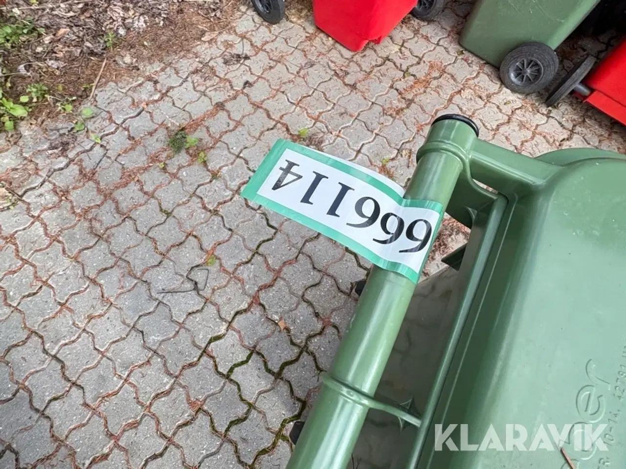Billede 8 - Skraldespande Weber 9 styk a 120 liter