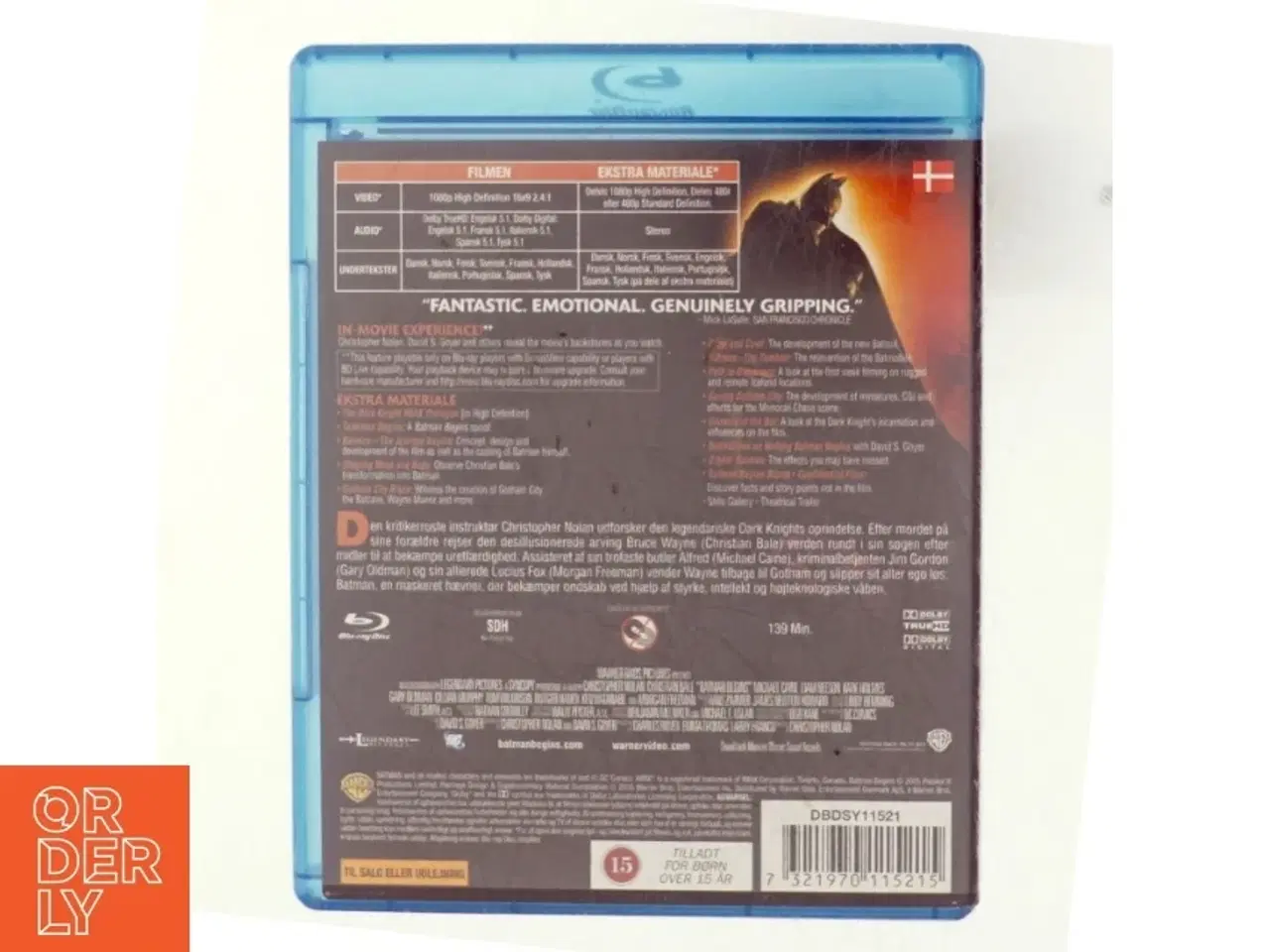 Billede 3 - Batman Begins (Blu-Ray)