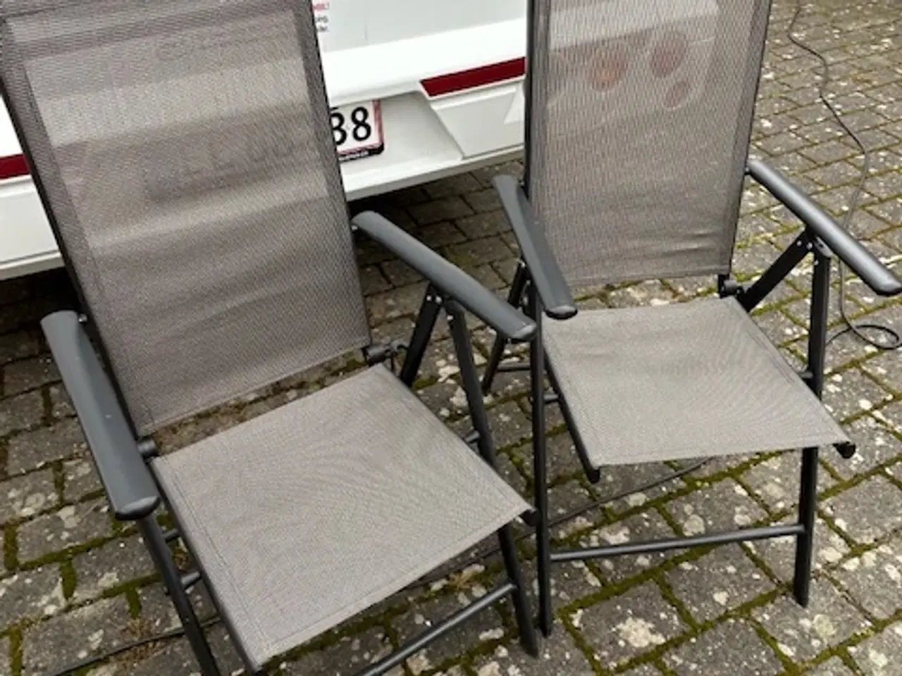 Billede 2 -  2 stk. Letvægts positionsstole med hynder