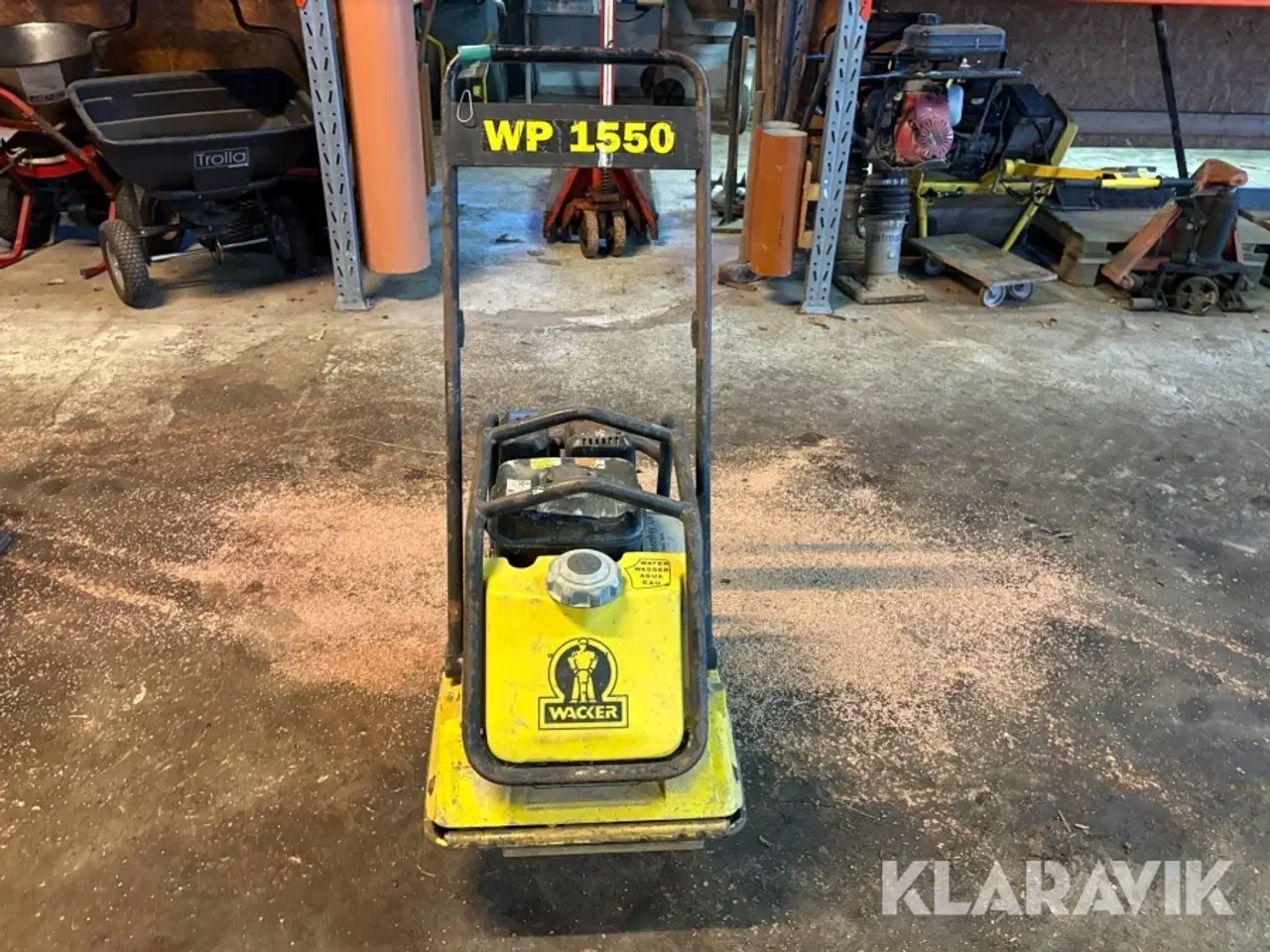 Billede 2 - Pladevibrator Wacker WP 1550 W