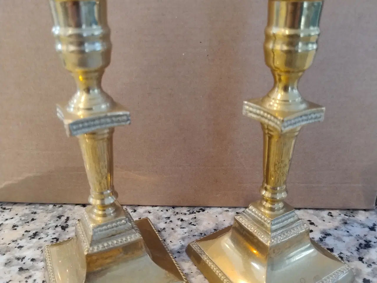 Billede 1 - Messing lysestager 