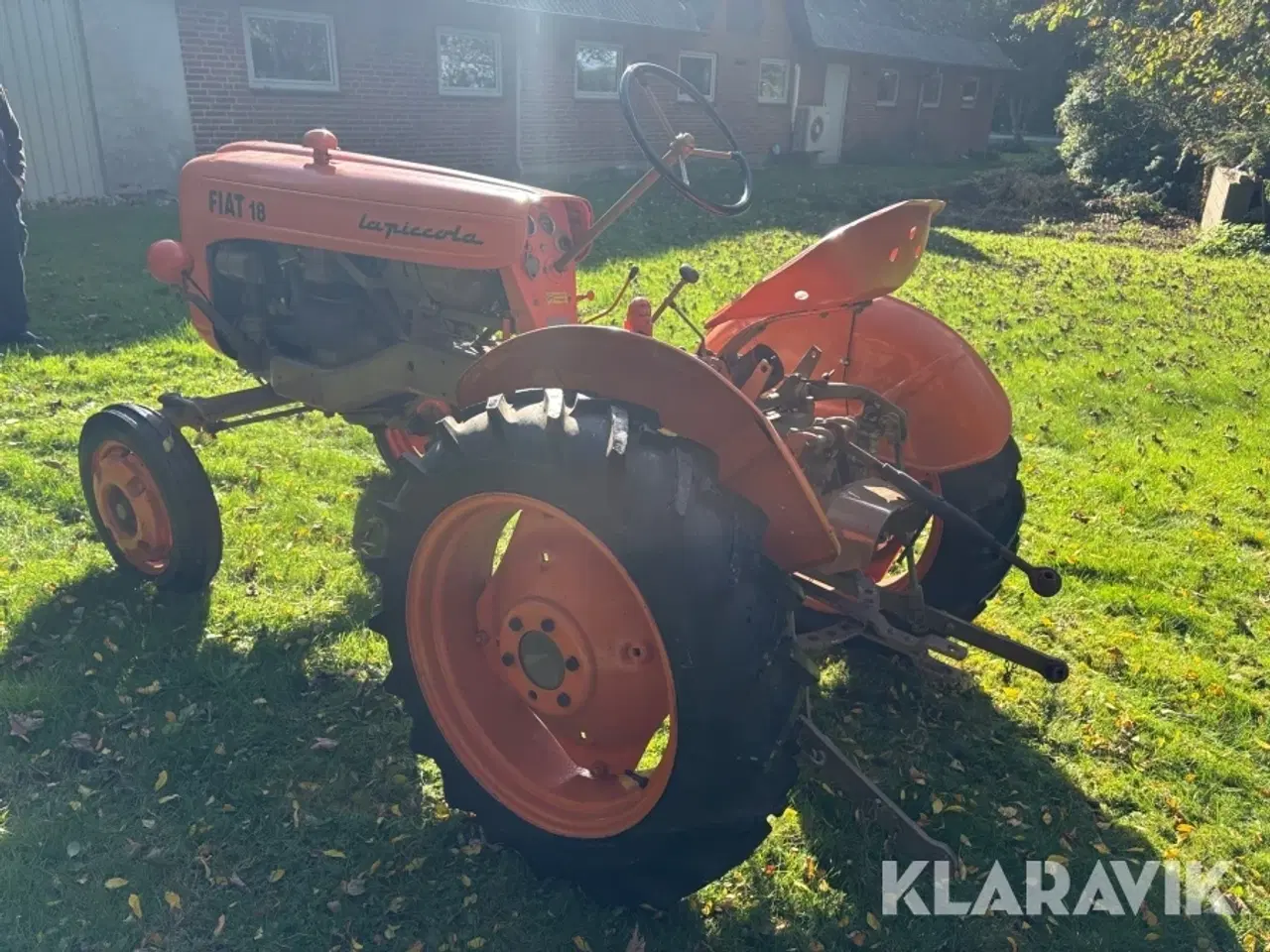 Billede 4 - Veterantraktor Fiat 18