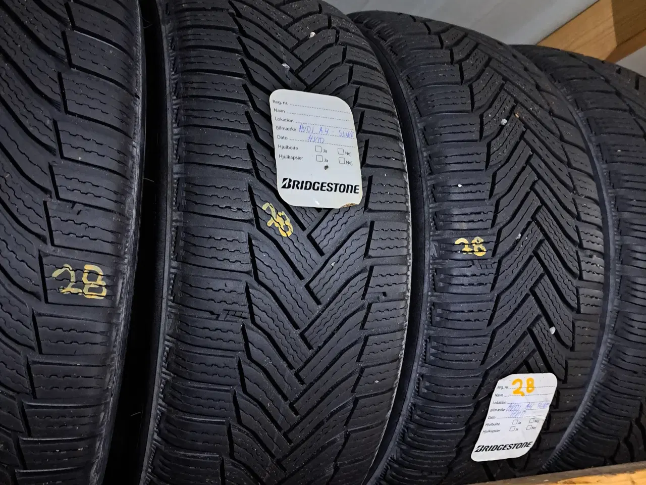 Billede 2 - Vinterhjul til Audi A4 
