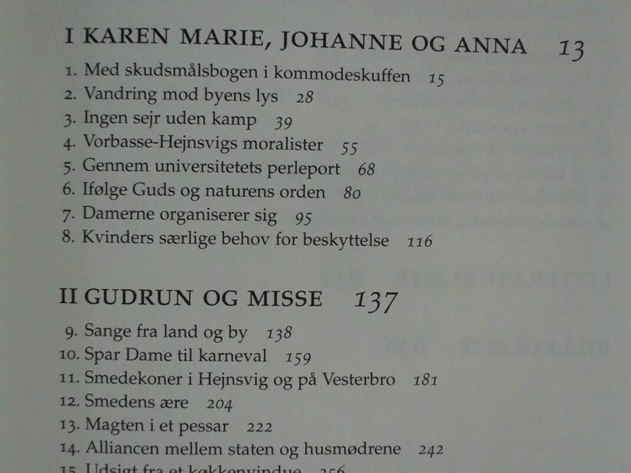 Billede 2 - lillys danmarkshistorie - kvindeliv i fire generat