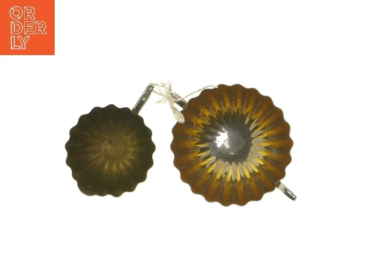 Billede 2 - Sæt af to sølv skåle (str. Ø 10 & 7,5 cm)