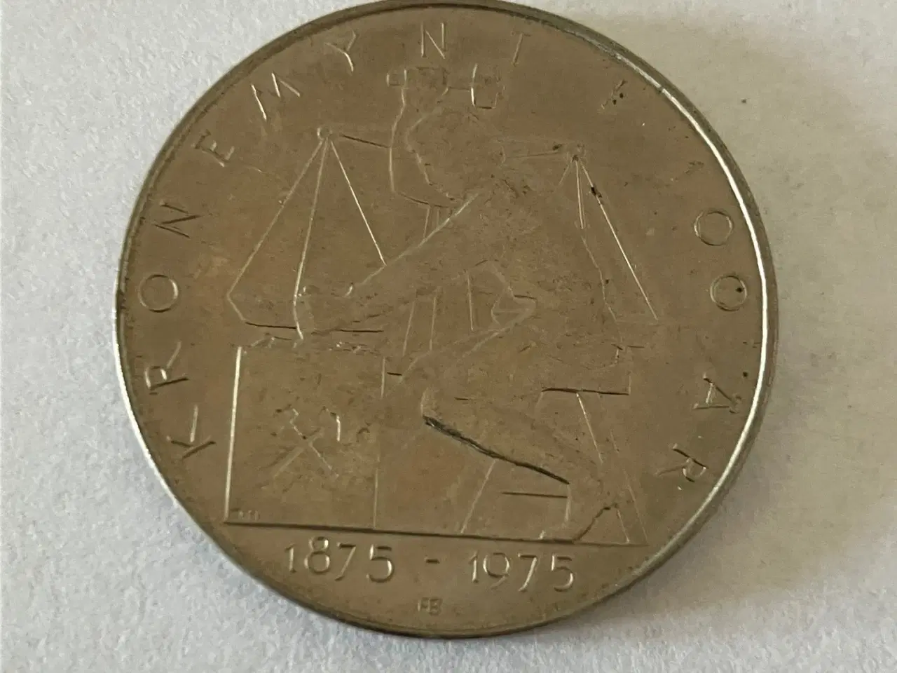 Billede 1 - 5 Kroner Norge 1975