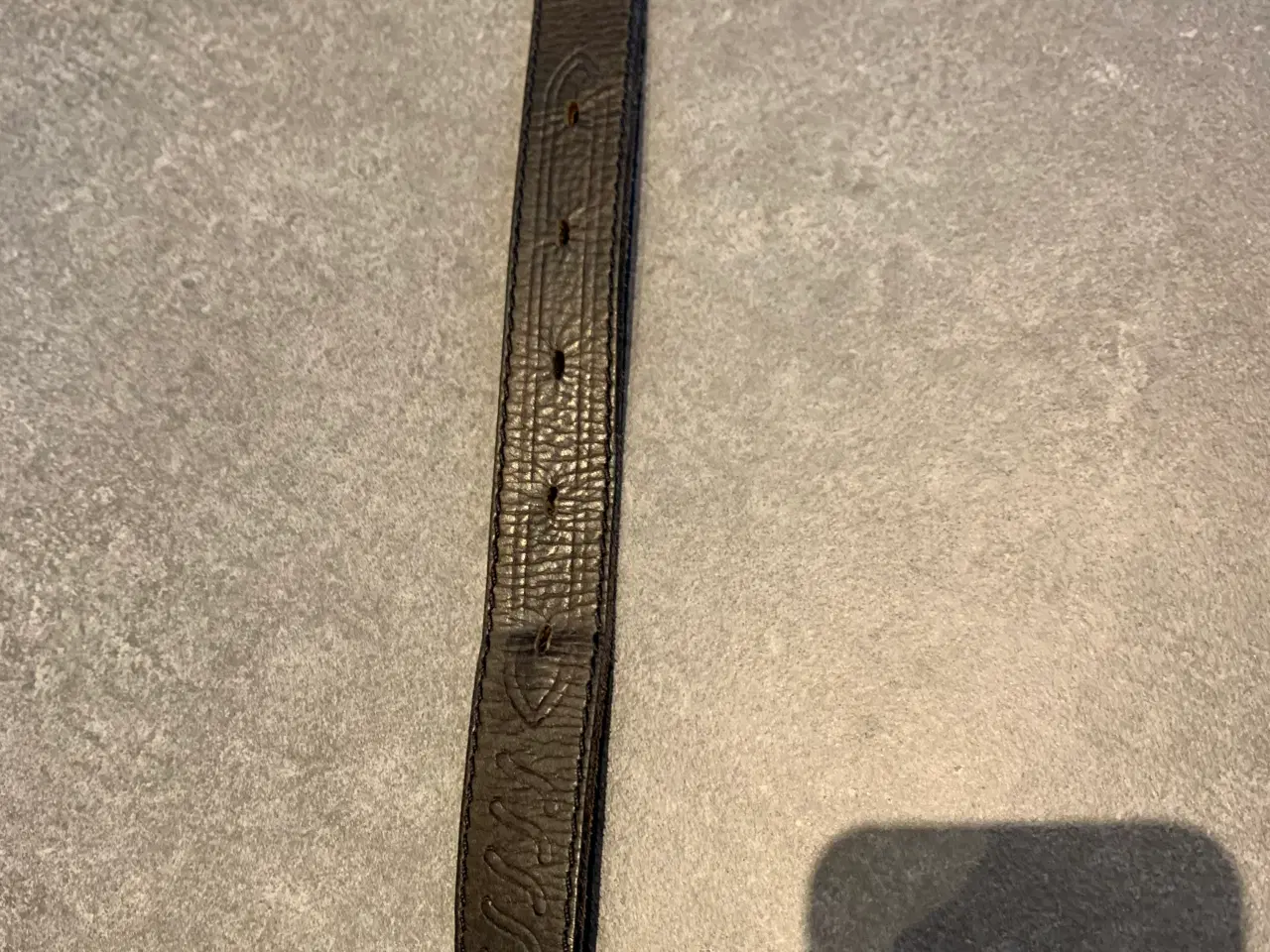 Billede 4 - Læderbælte - 108cm