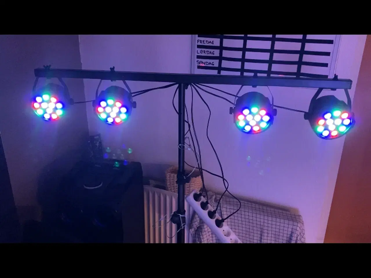 Billede 4 - Diskolys blandet