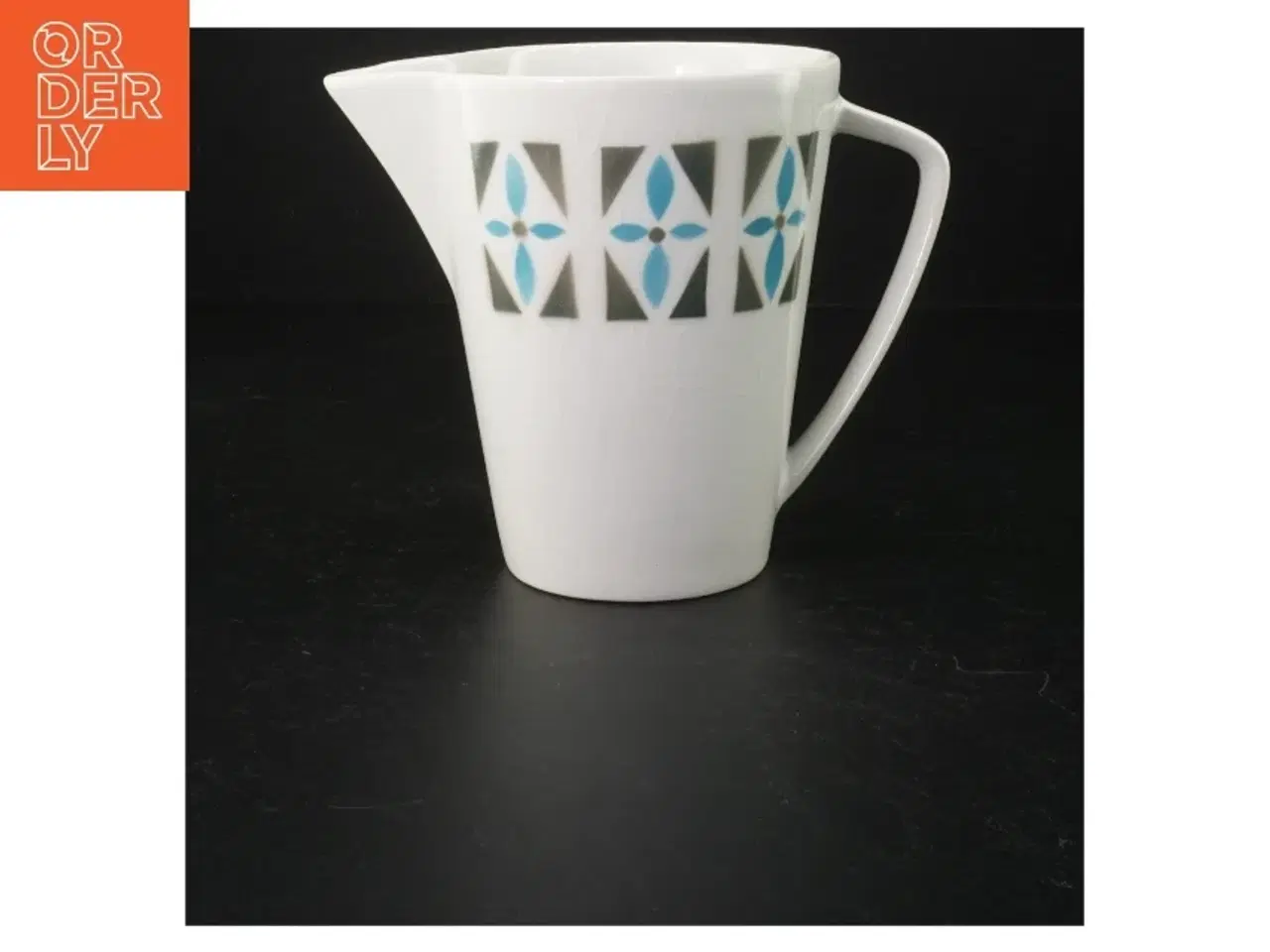 Billede 1 - Kande med retro mønster (str. 15 cm)