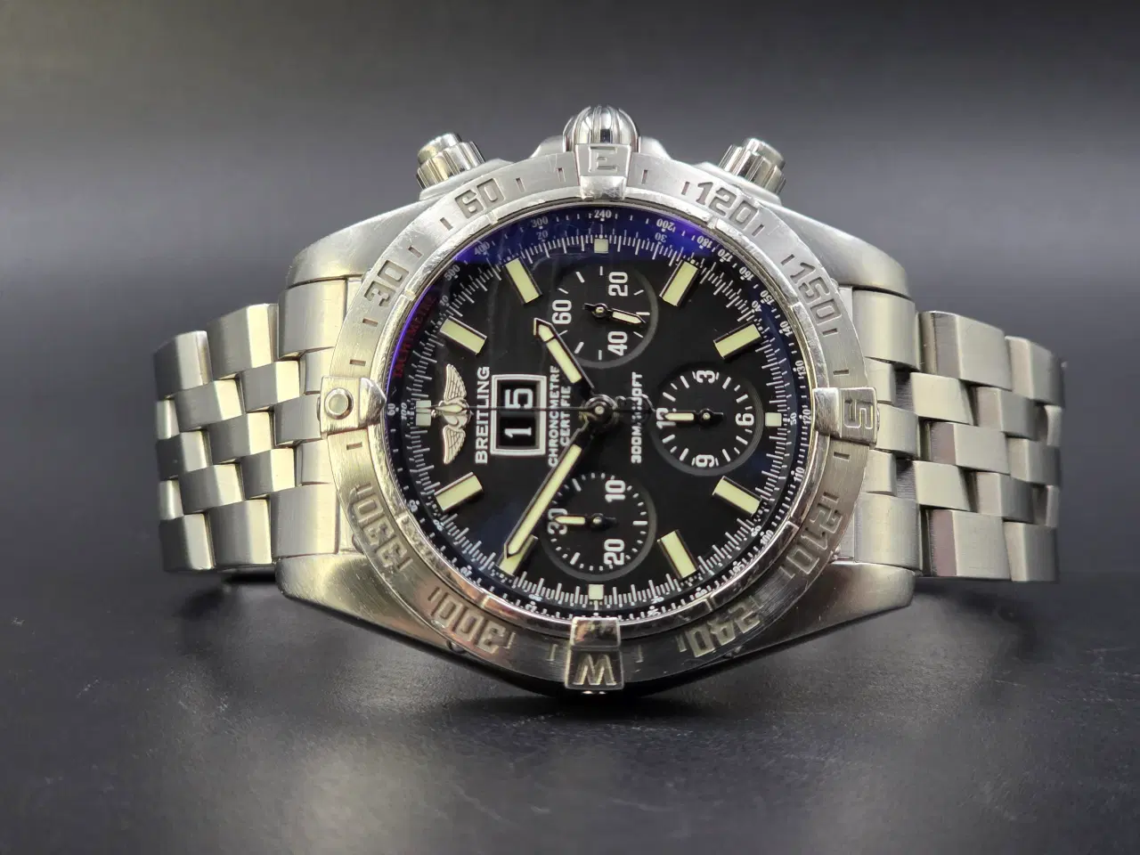 Billede 1 - Breitling Blackbird - komplet sæt.