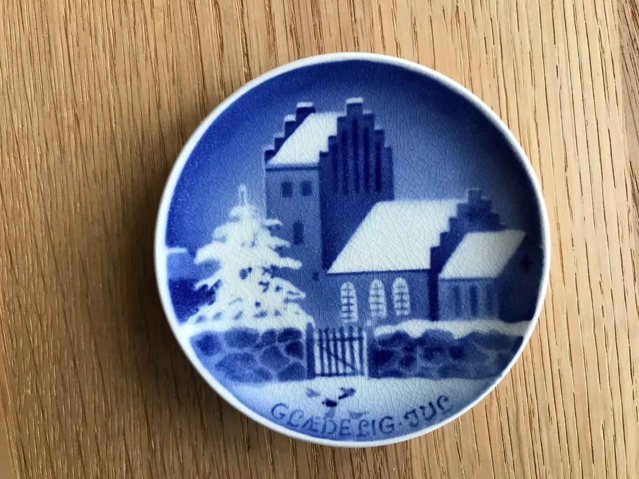 Billede 1 - Jule-Miniplatte - "Kirke i sne"