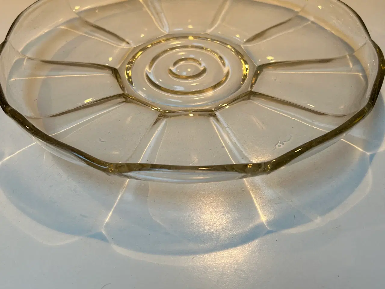 Billede 2 - Lagkagefad i glas, Vintage