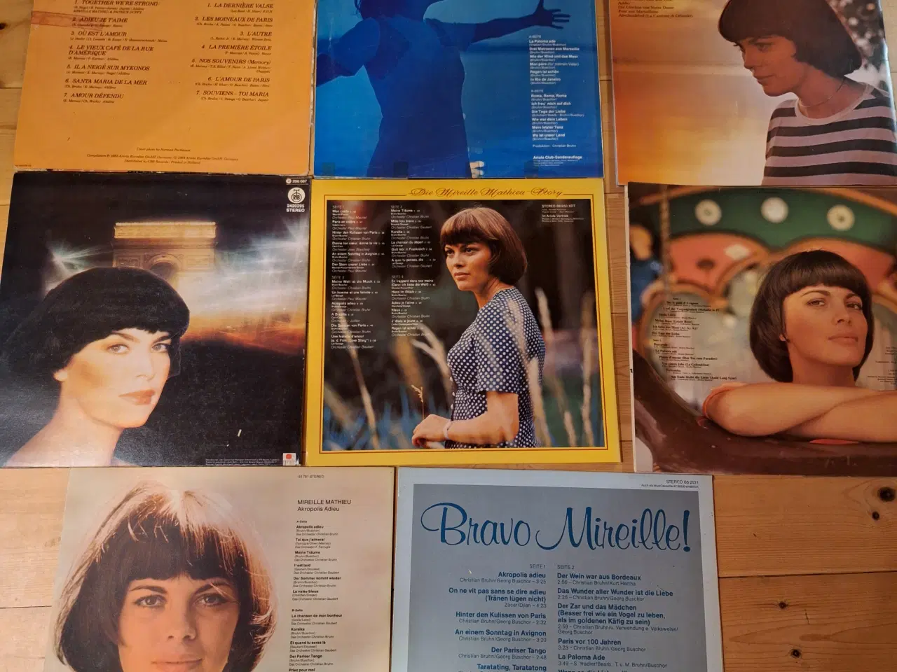 Billede 2 - LP-samling med Mireille Mathieu