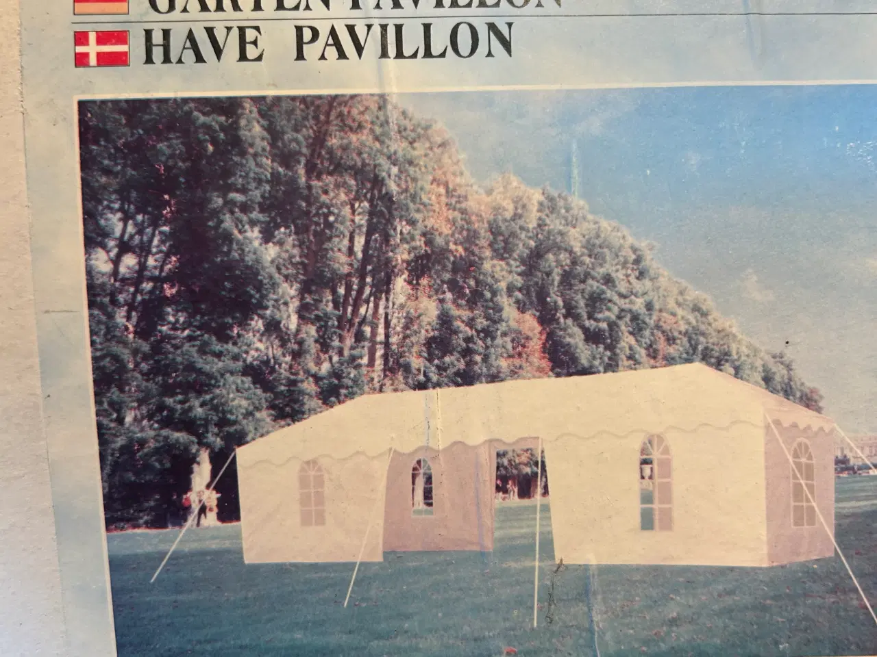 Billede 1 - Partytelt / havepavillon - 3 X 9 meter 