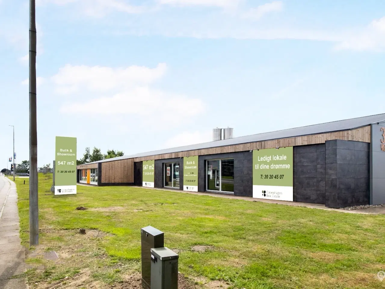 Billede 1 - Butik med stor synlighed til leje – Vejlevej 359C