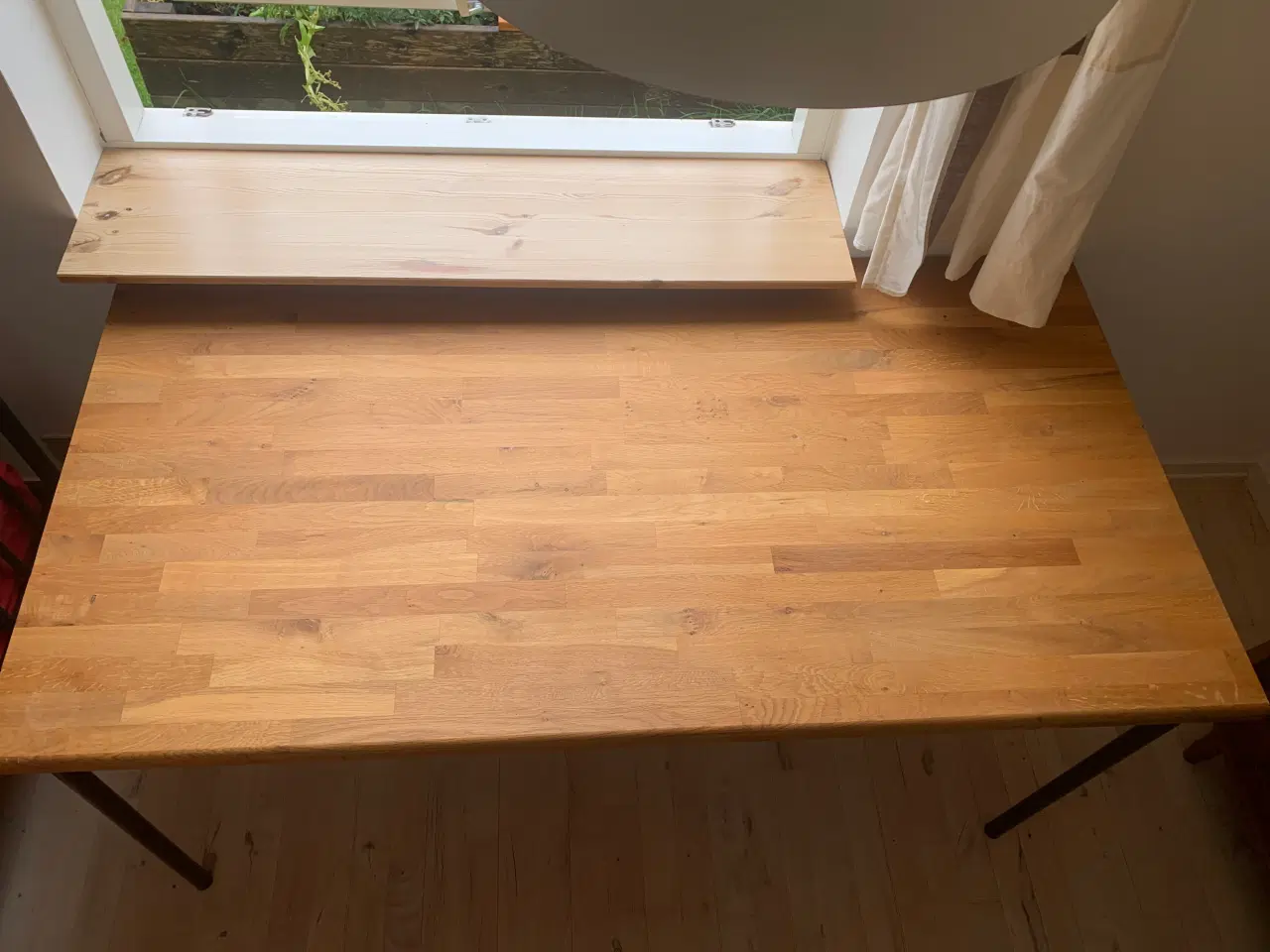 Billede 2 - Bordplade i massiv eg