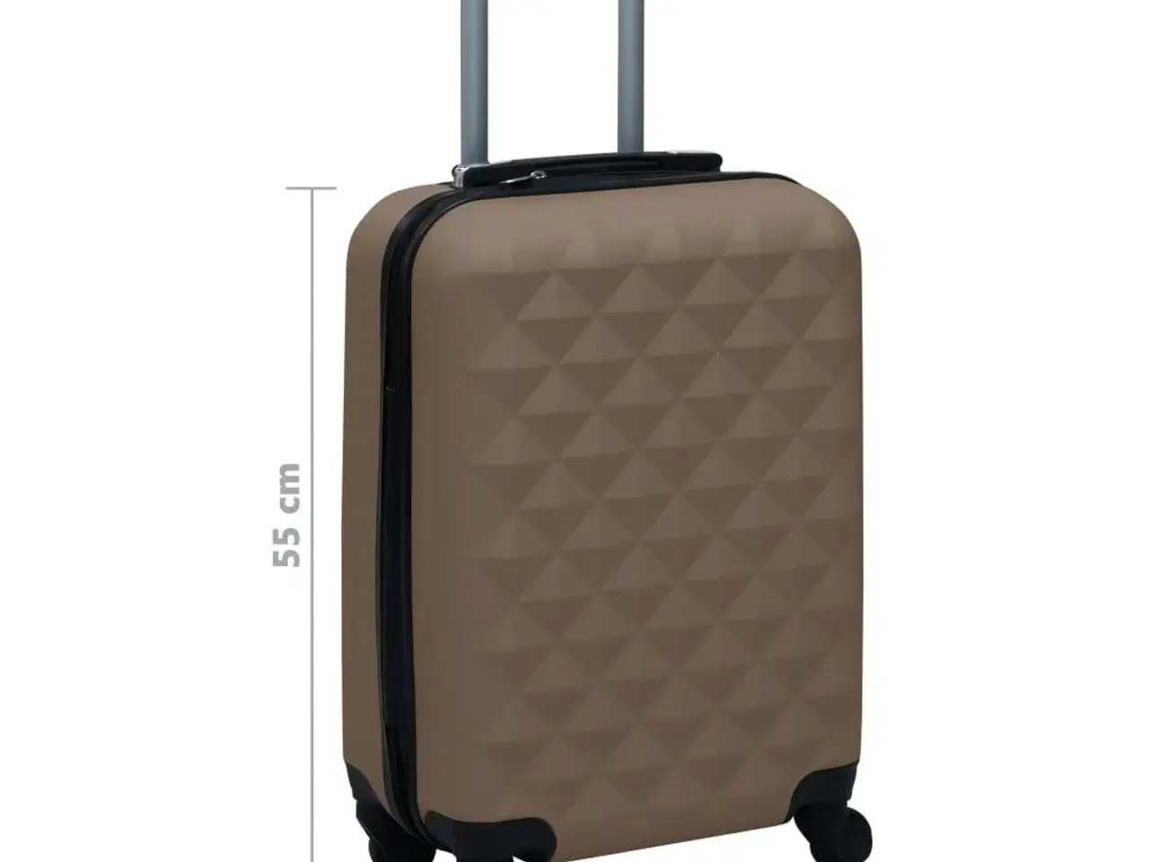 Billede 7 - Hardcase-kuffert ABS brun