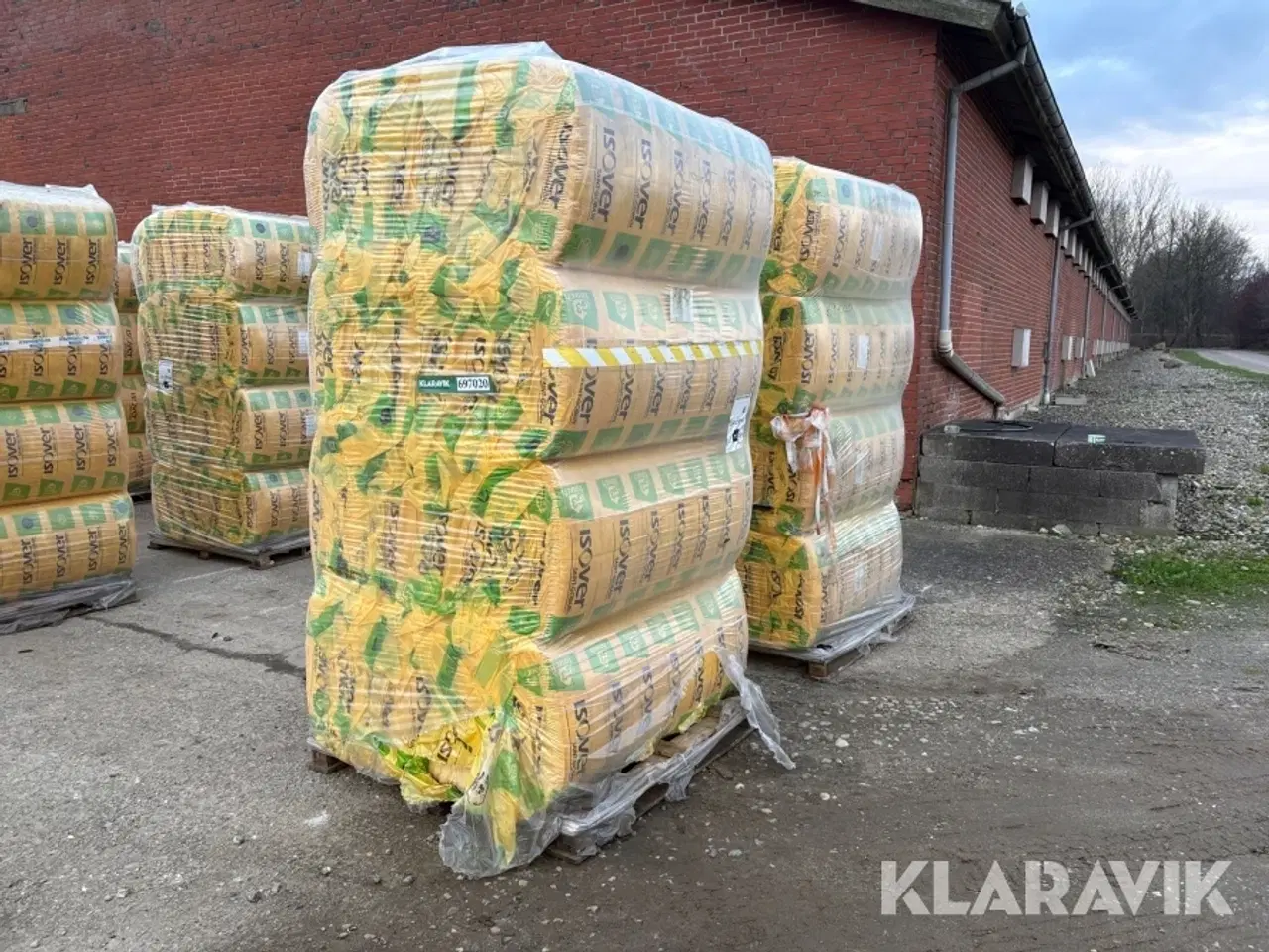 Billede 1 - Isolering Isover Murfilt - 2 paller af 31.01kvm