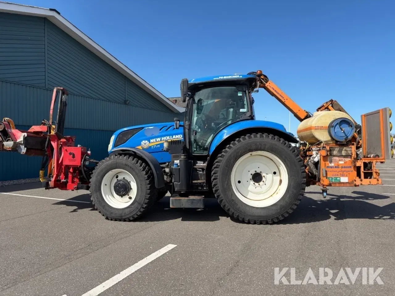 Billede 2 - Traktor New Holland T7.175 med rabat og rendeklipper