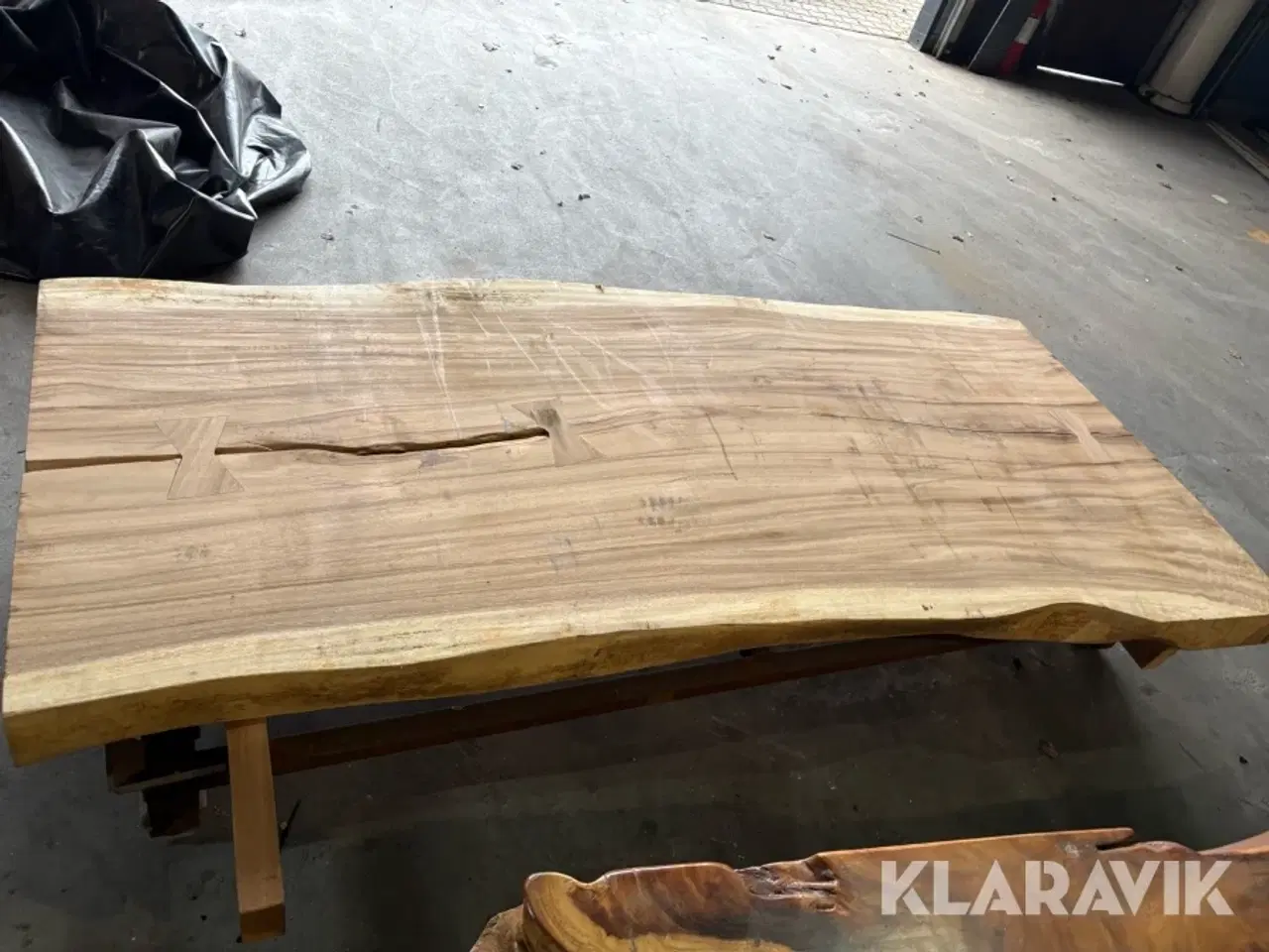 Billede 4 - Planke bordplade Akacie Ubehandlet 1 hel planke