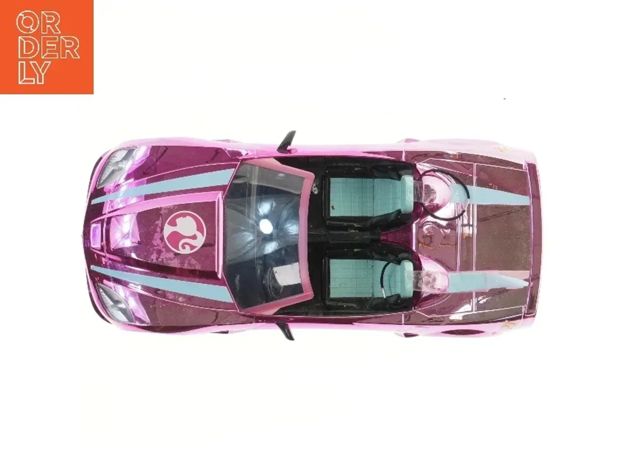 Billede 1 - Pink Barbie sportbil fra Barbie (str. 42x17,5 cm)