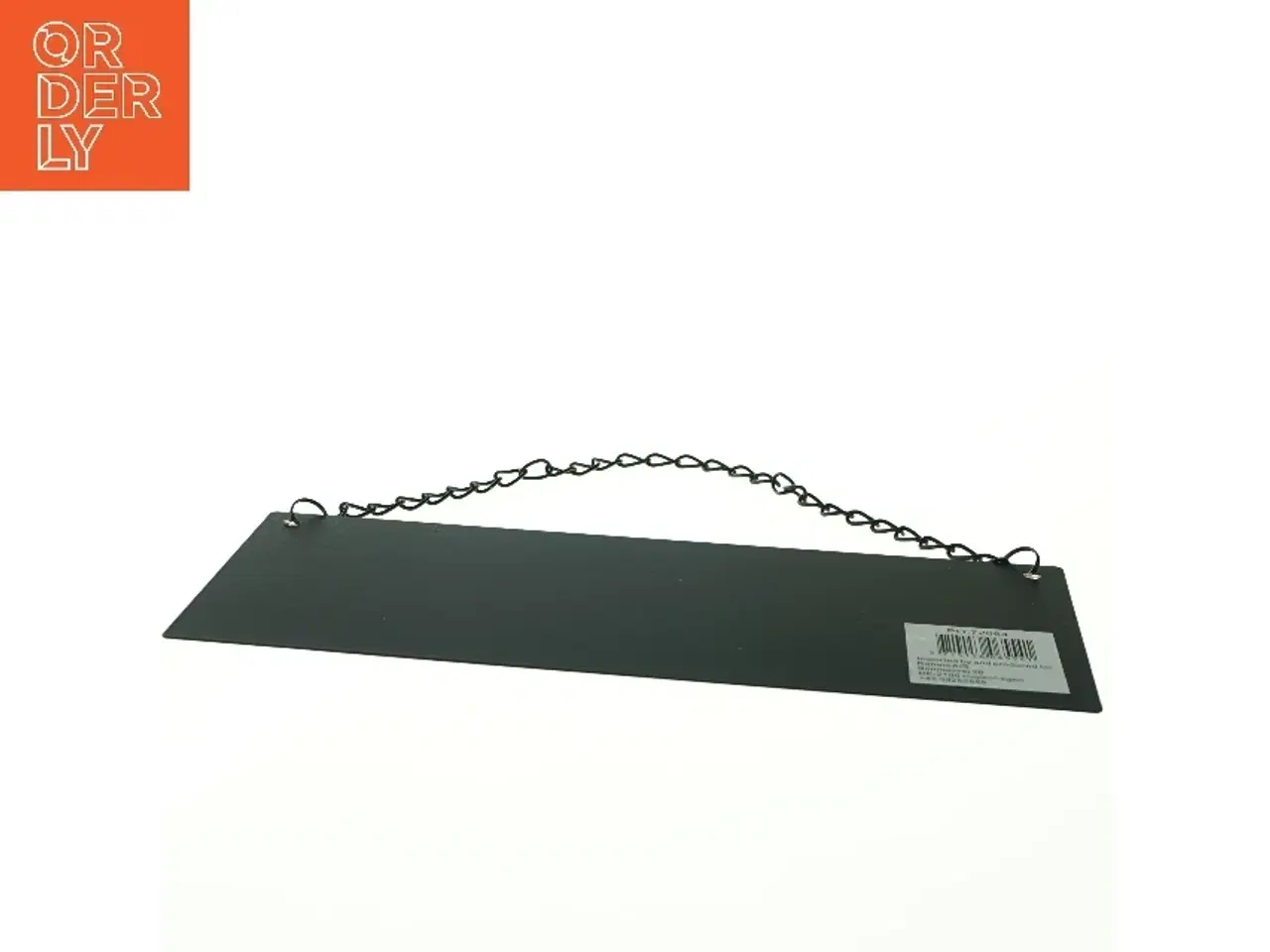 Billede 4 - Dekorativt menu-skilt med teksten 'Today's menu Take it or leave it' (str. 30. x. 13 cm)