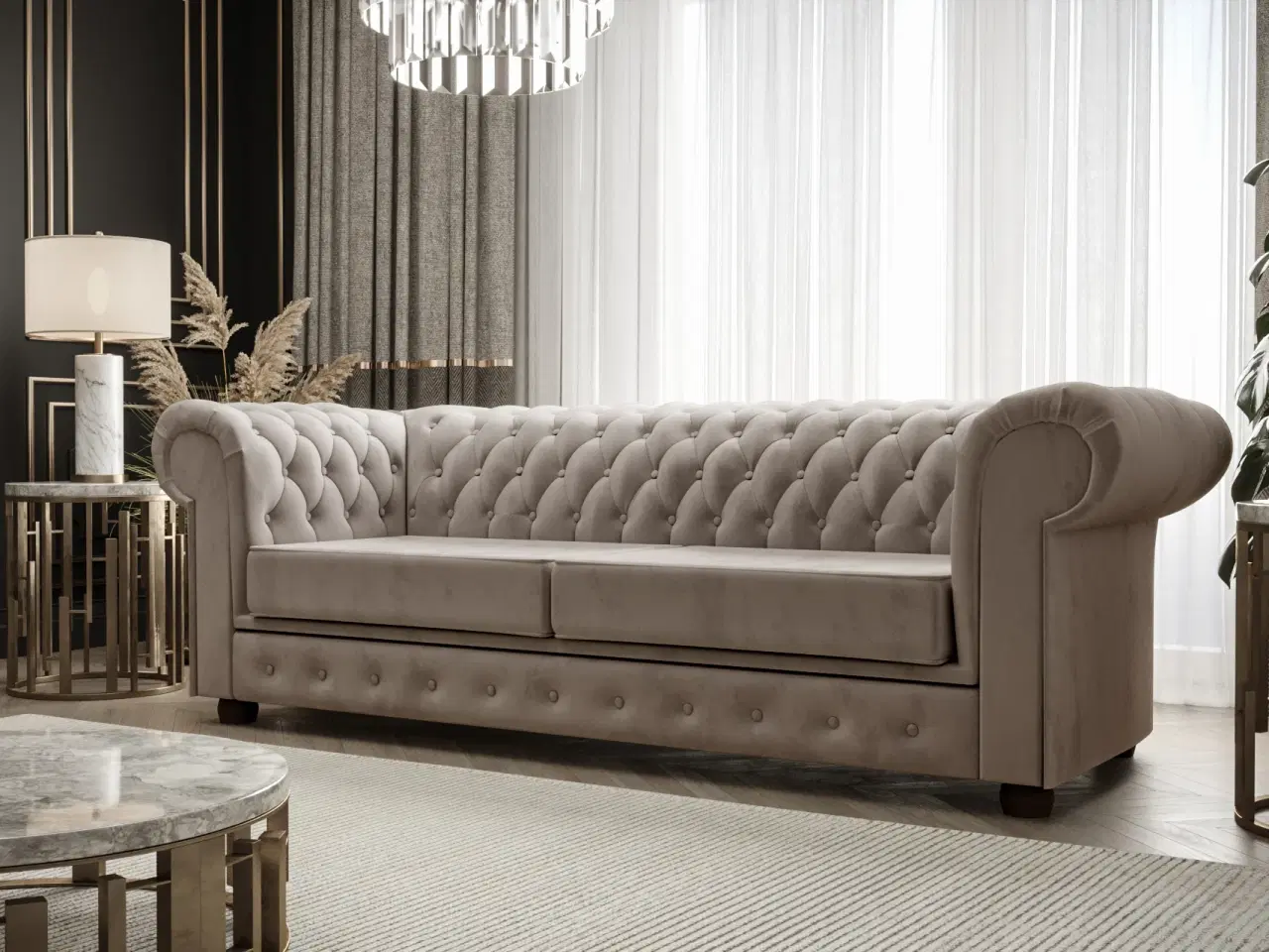 Billede 11 - MANCHESTER II TO-PER. SOFA 188 CM - med sovefuntion