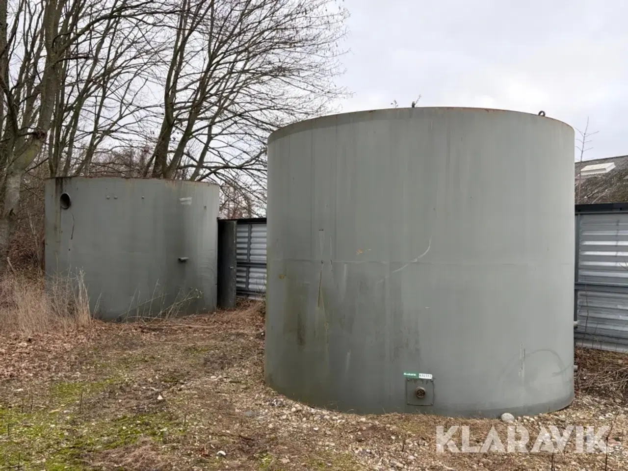 Billede 1 - Fyrrum med silo overbygning