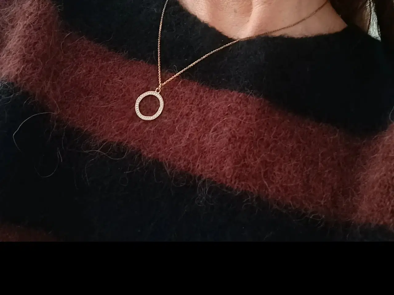 Billede 3 - Aagaard halskæde Cirkel Cubic Zirkonia