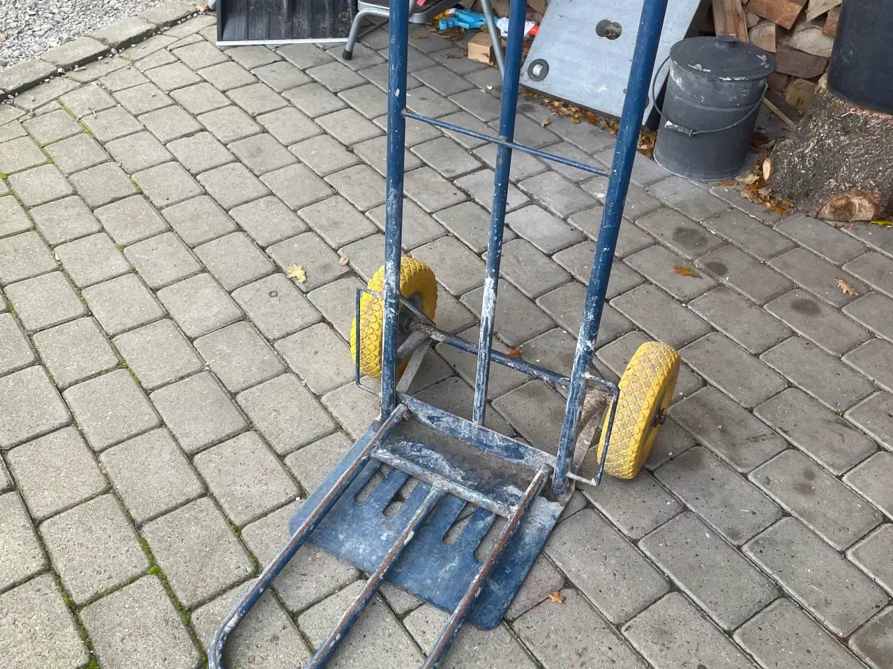 Billede 1 - Sækkevogn 150 KG brugt køre godt