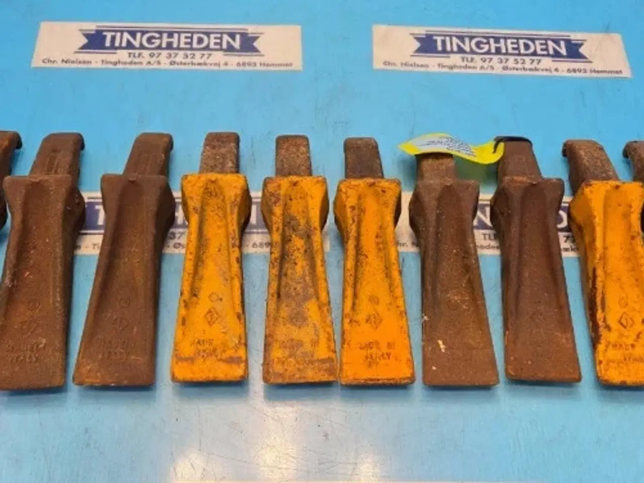 Billede 2 - Hydrema 806 Tænder Sæt 10 stk 548022