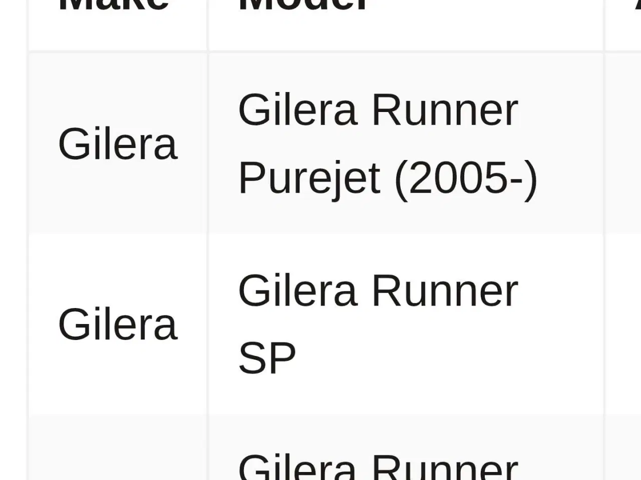 Billede 3 - Gilera Runner SP / Purejet. Nyt Originalt Låsesæt