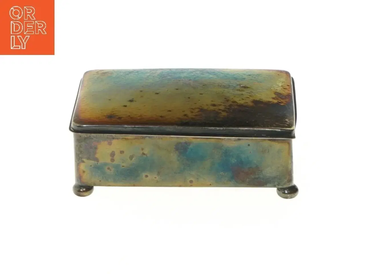 Billede 1 - Sølv æske (str. 9x11 cm)